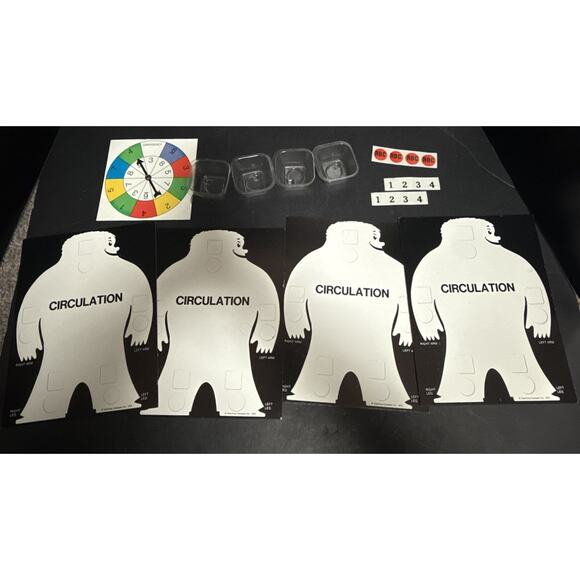 Circulation An Incredible Journey Board Game Educational STEM Human Body 1986 - Picture 2 of 11